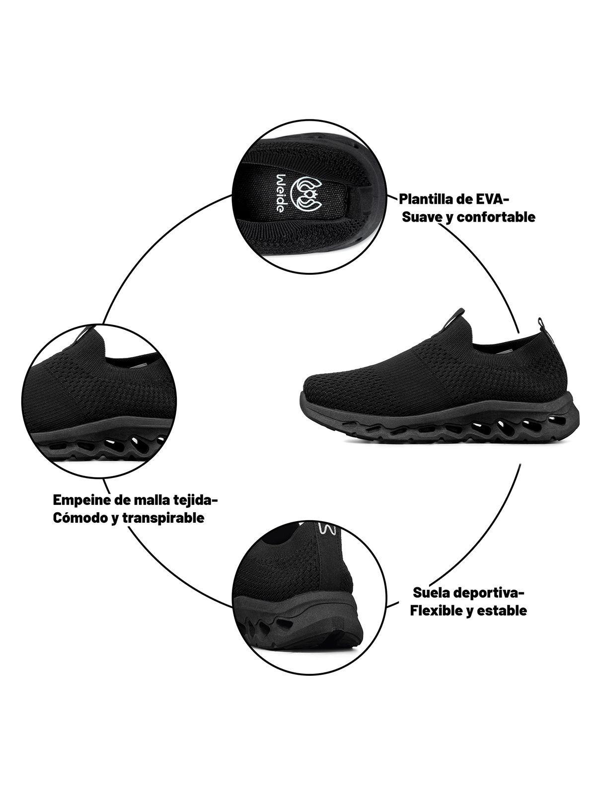Zapatilla Casual Deportiva Malla Soft Mujer Weide TFA315-7