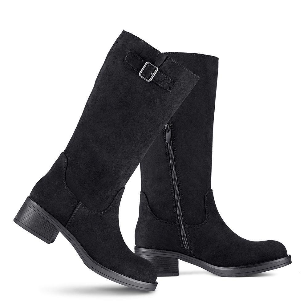 Bota Taco Mujer Casual PU Textil Weide CZY659-5