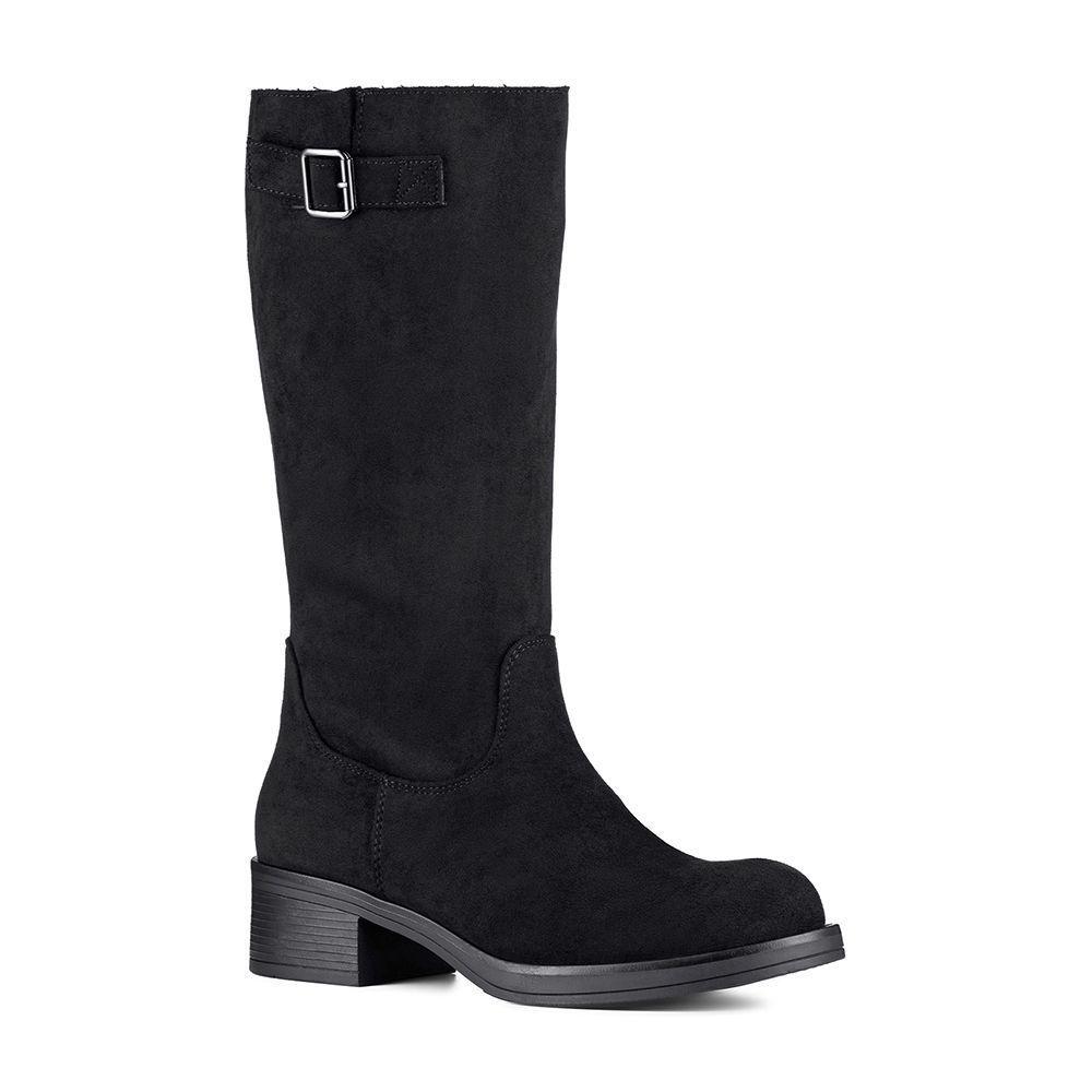 Bota Taco Mujer Casual PU Textil Weide CZY659-6