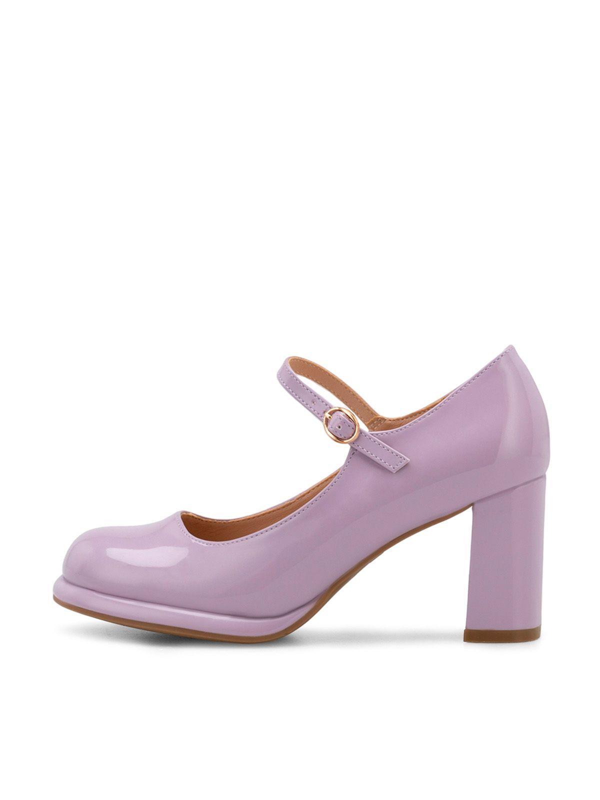 Zapatos Taco Mujer Alina Morado Weide-1