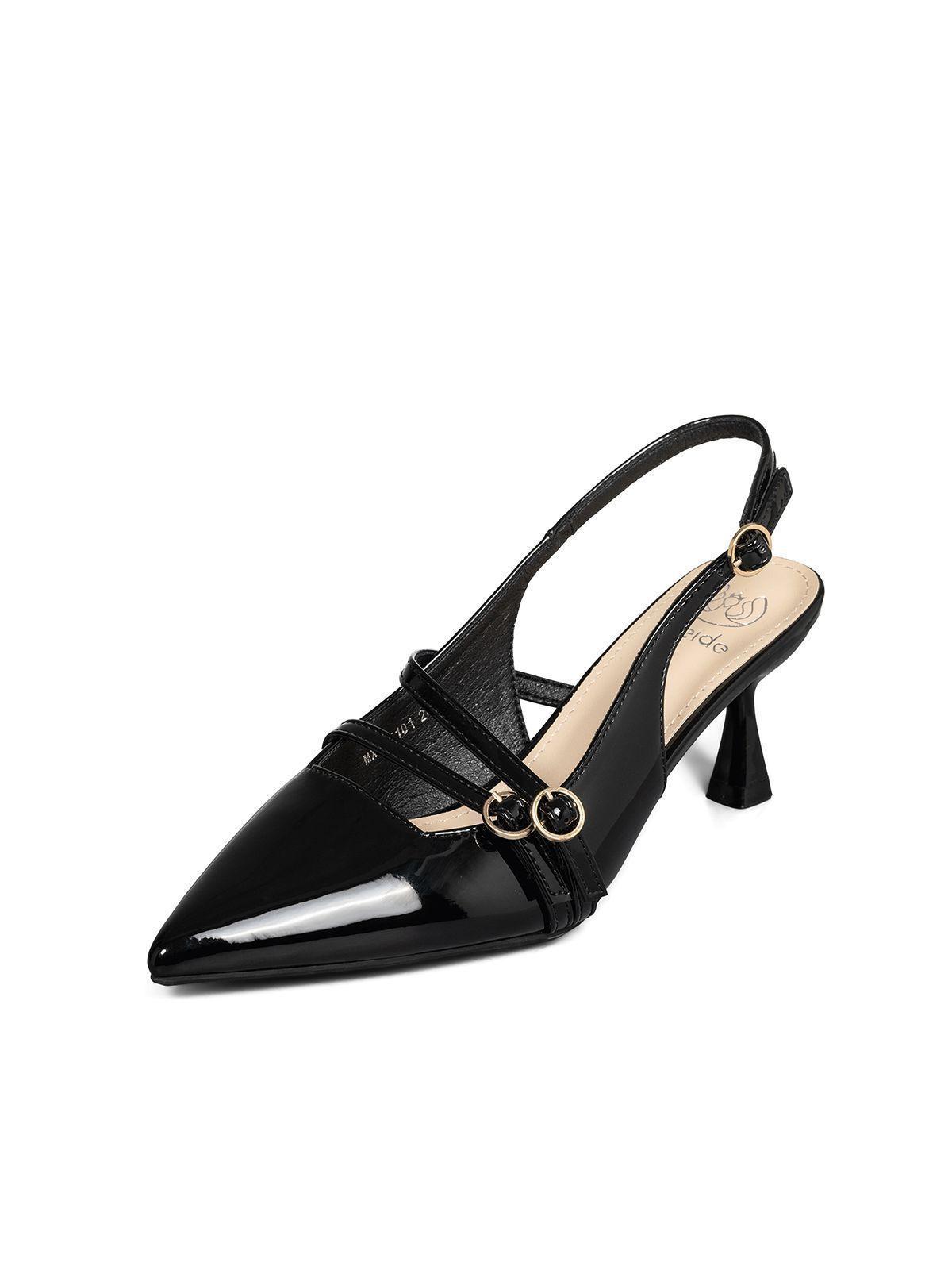 Zapato Talón Descubierto Formal Mujer Weide GHE101-0