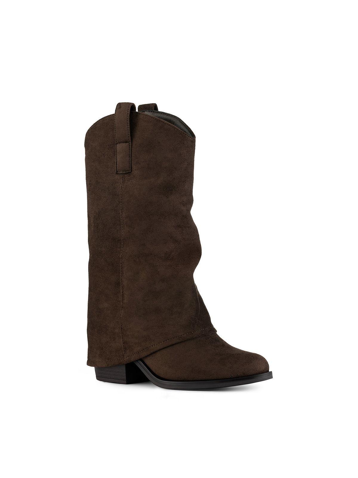 Bota Taco Mujer Casual PU Weide HX536-4