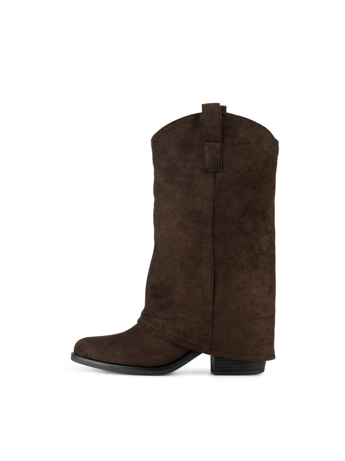 Bota Taco Mujer Casual PU Weide HX536-2