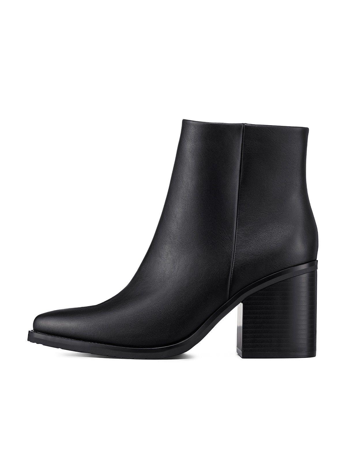 Botín Taco Mujer Casual PU Weide CZY656B-4