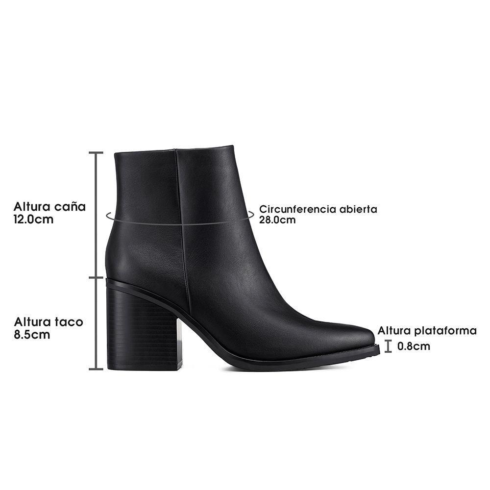 Botín Taco Mujer Casual PU Weide CZY656B-7