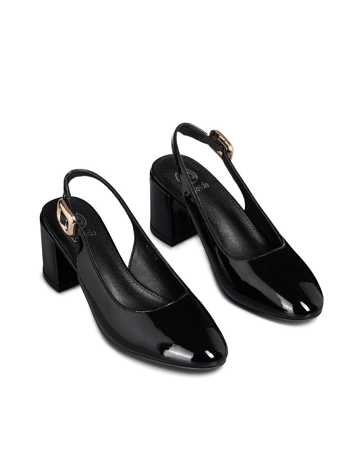 Zapato Casual Tacones Charol Verano Mujer Weide YL82-5