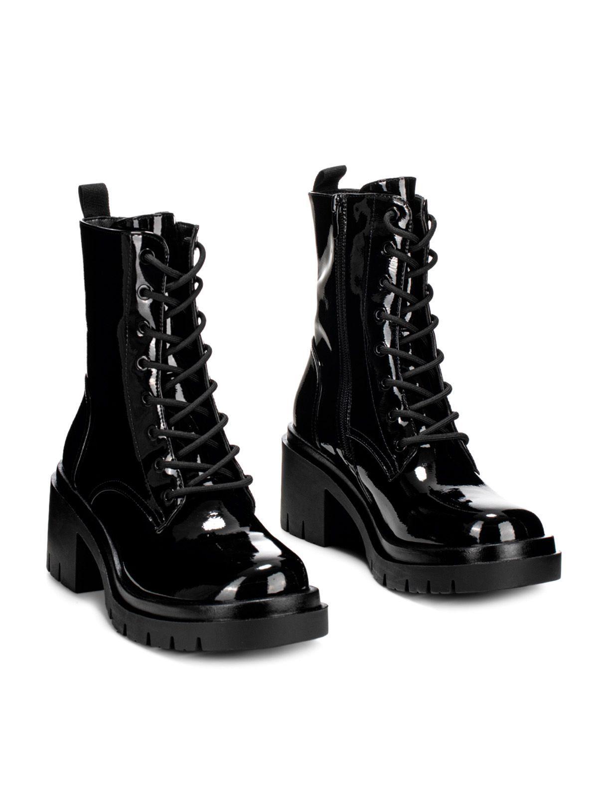 Botin Negro Casual Mujer Weide ZS36-4