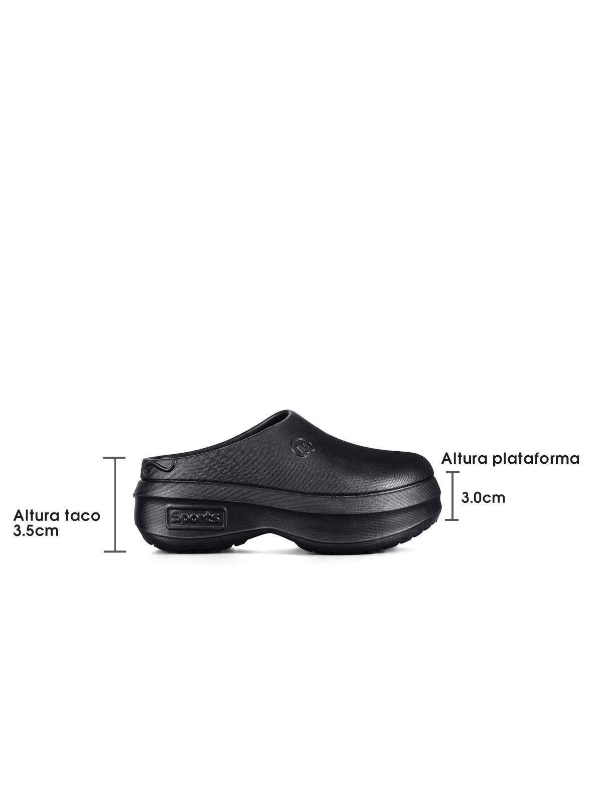 Zueco Casual Confort Plataforma Mujer Weide GH150-3