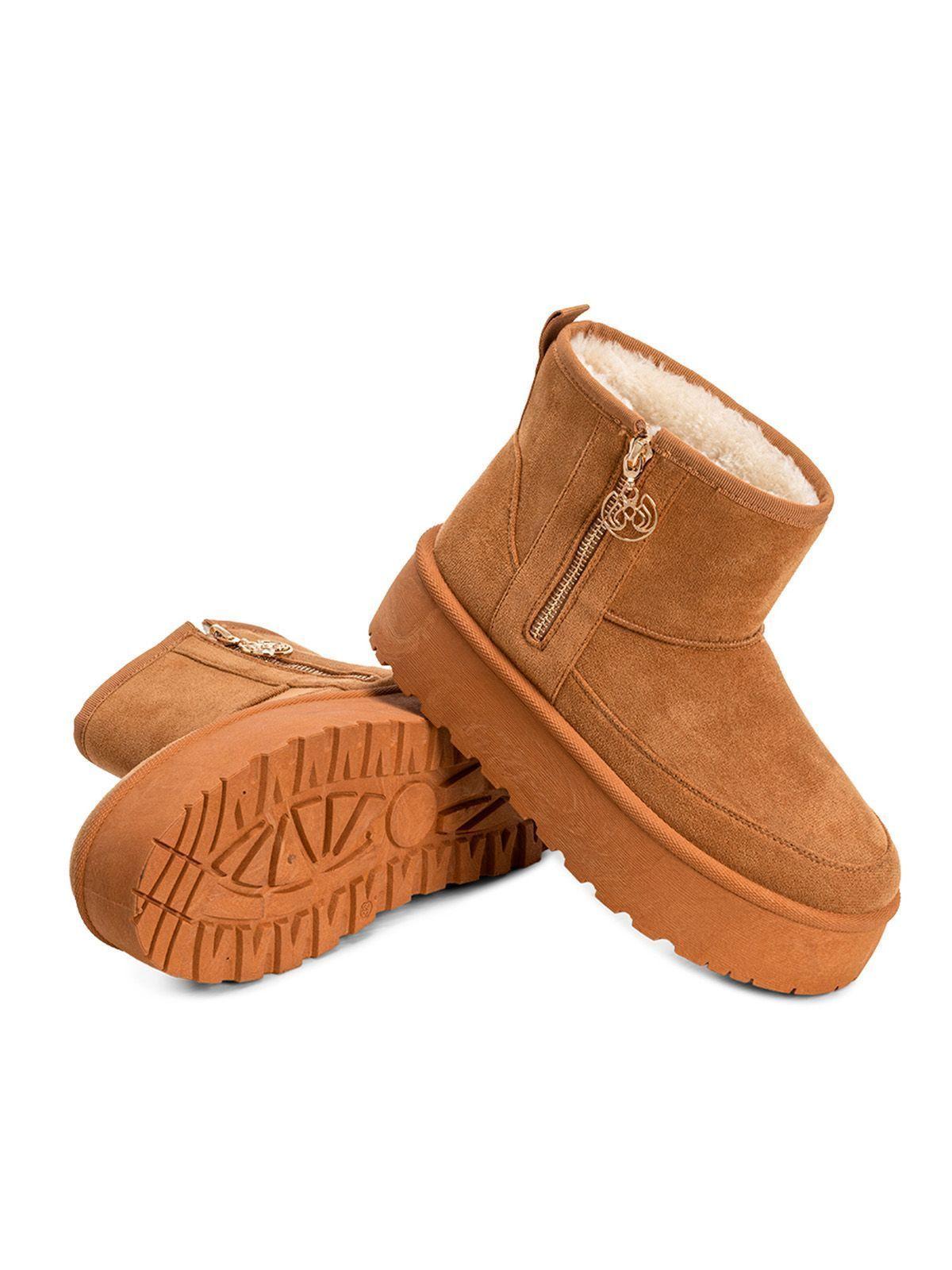 Botin Camel Casual Mujer Weide LT121-4