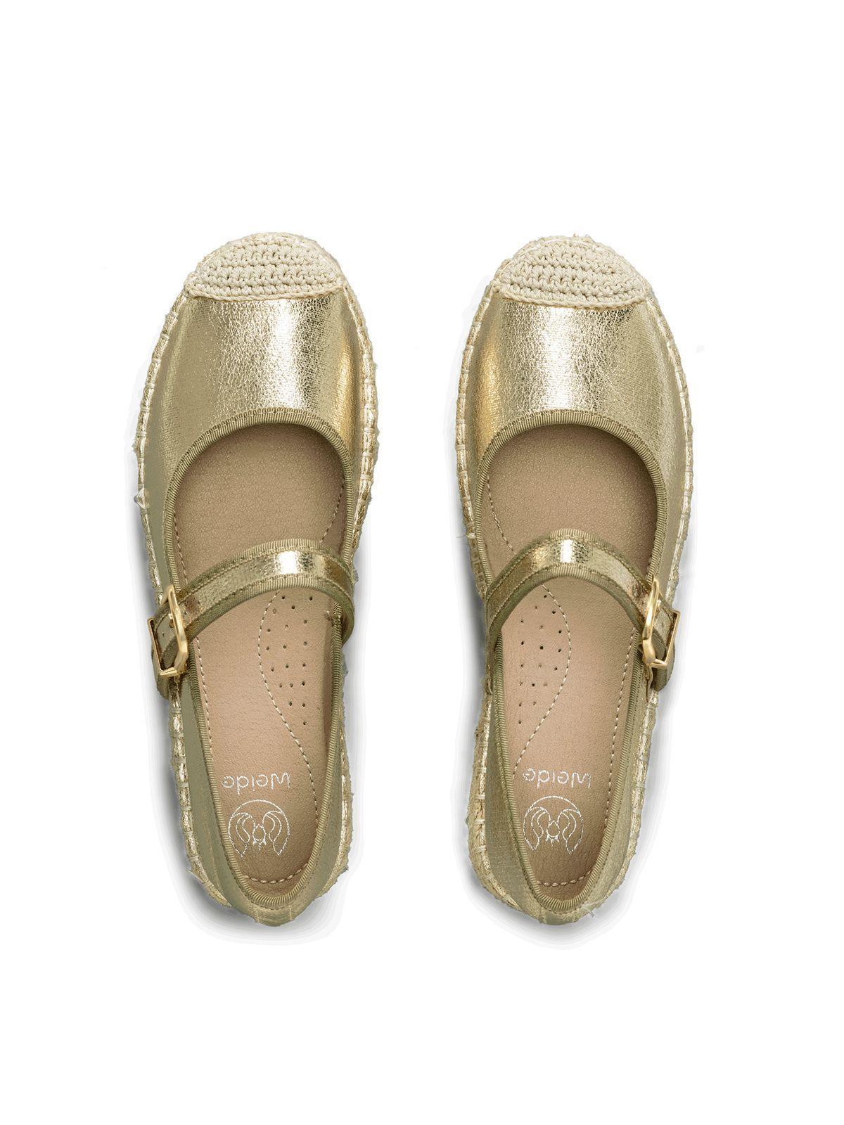 Alpargata Casual Suela Yute Plana Mujer Weide QIU105-4