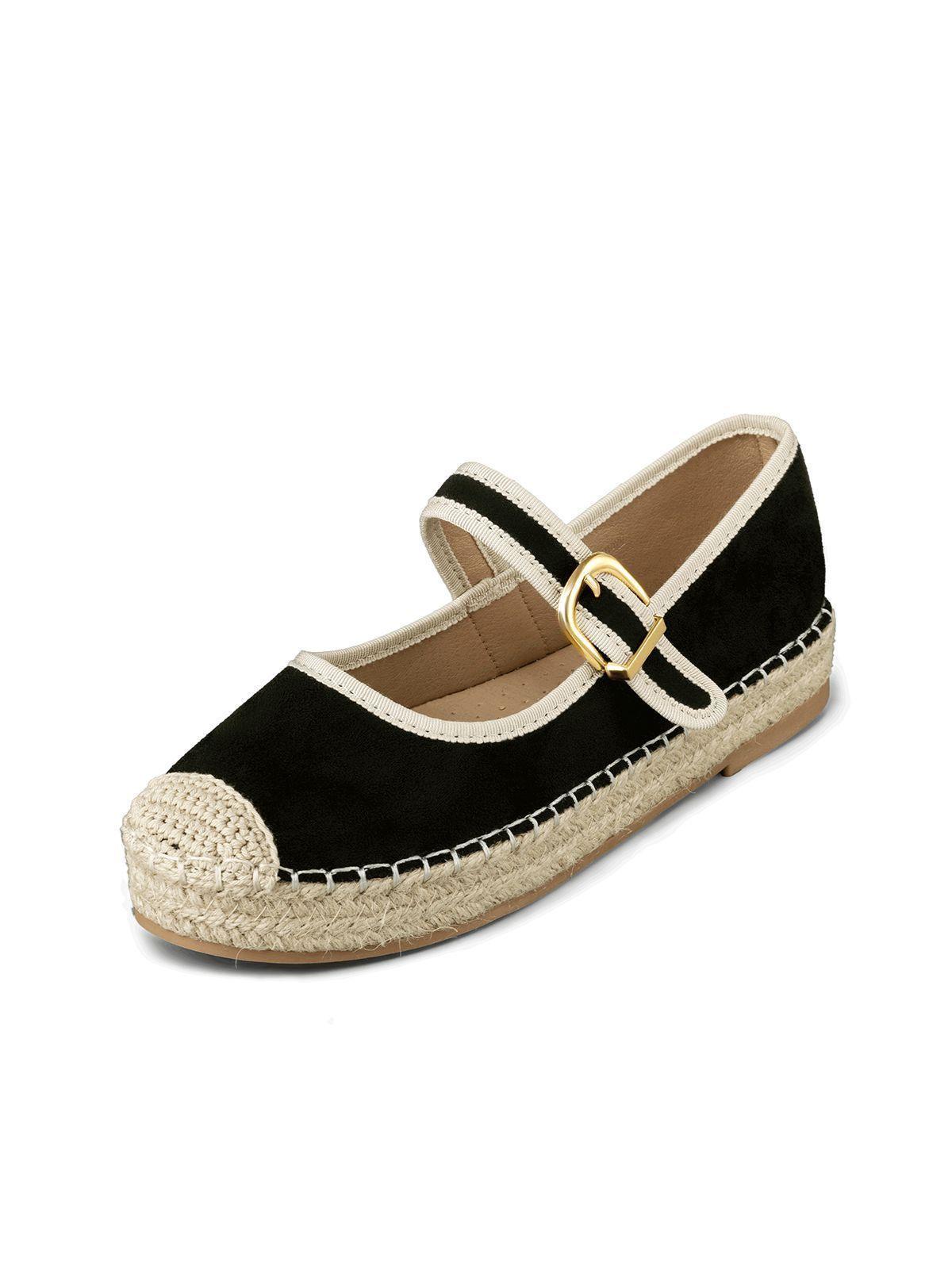 Alpargata Casual Suela Yute Plana Mujer Weide QIU105-0