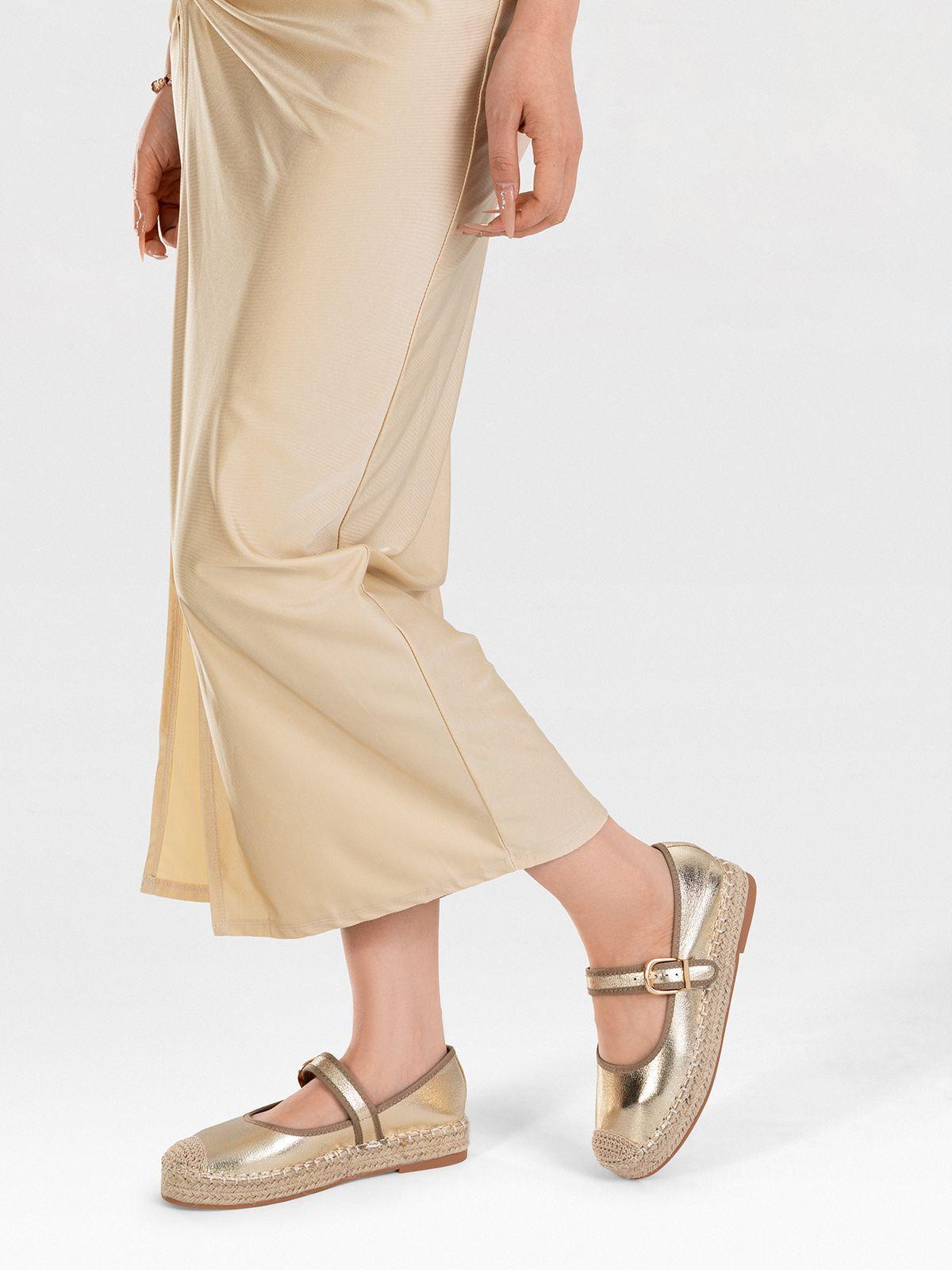 Alpargata Casual Suela Yute Plana Mujer Weide QIU105-2