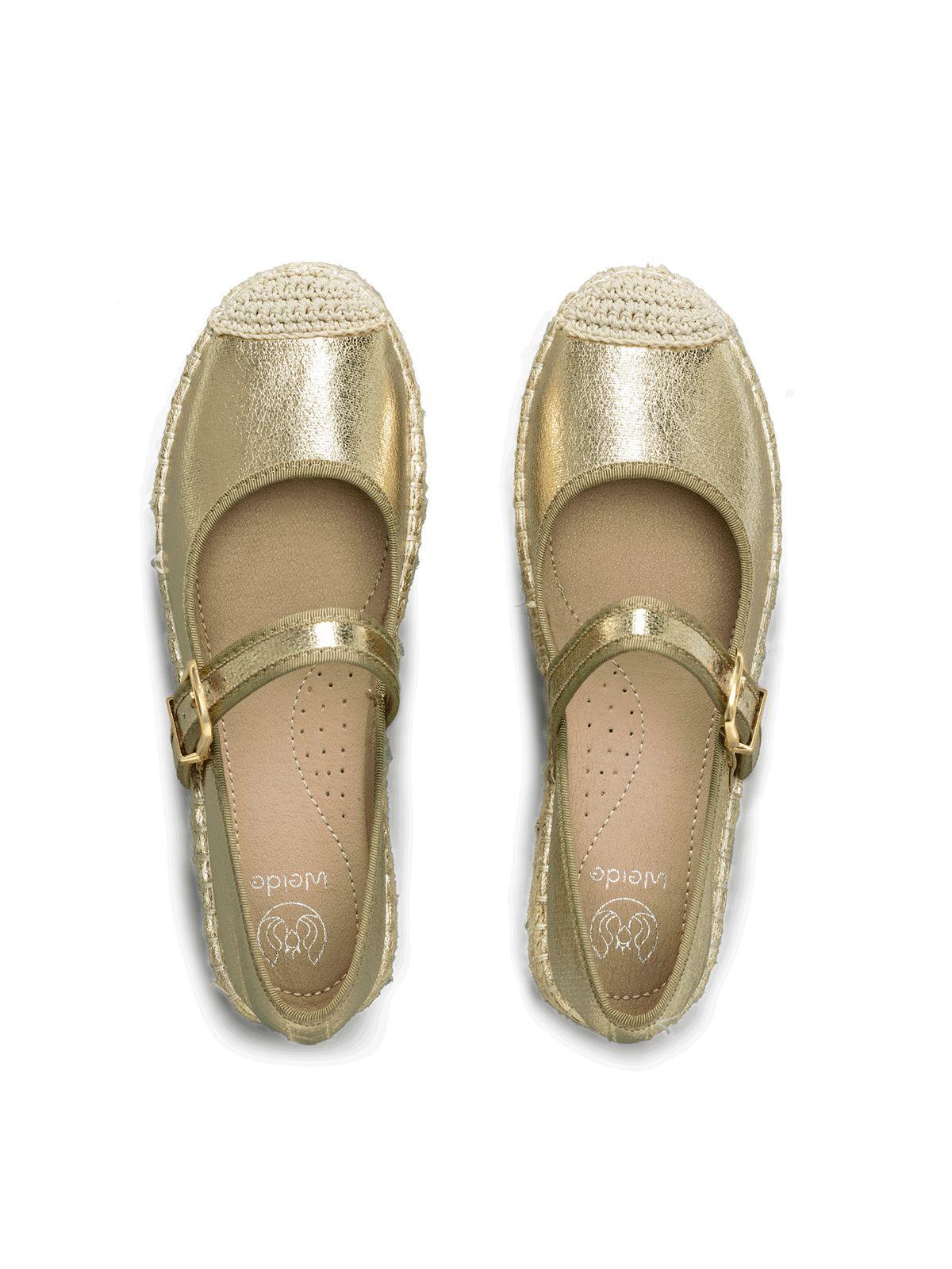 Alpargata Casual Suela Yute Plana Mujer Weide QIU105-4