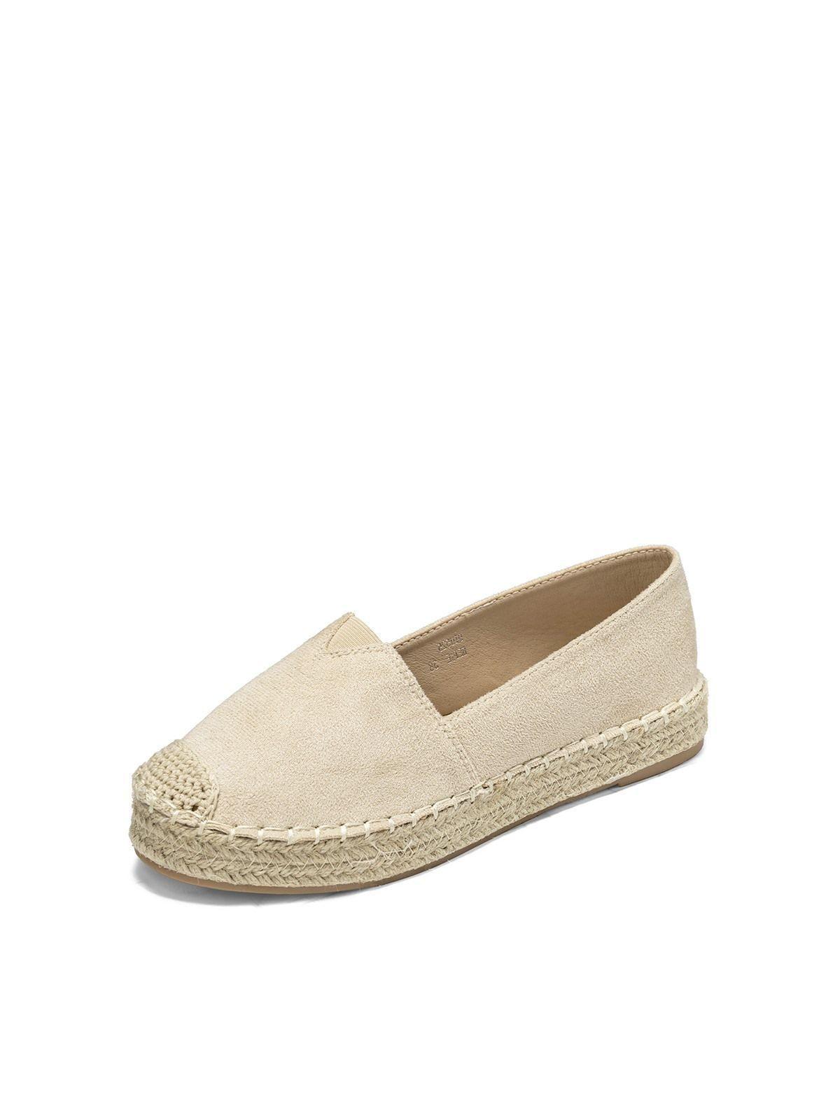 Alpargatas PU Textil Mujer Plano Weide QIU525-0
