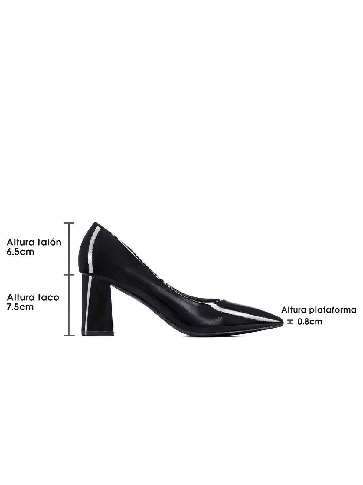 Zapato Taco Charol Puntiagudo Moda Mujer Weide You526-7