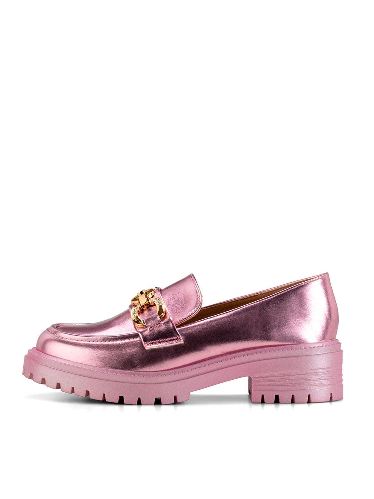 Zapato Taco Rosado Casual JN20 Weide-1