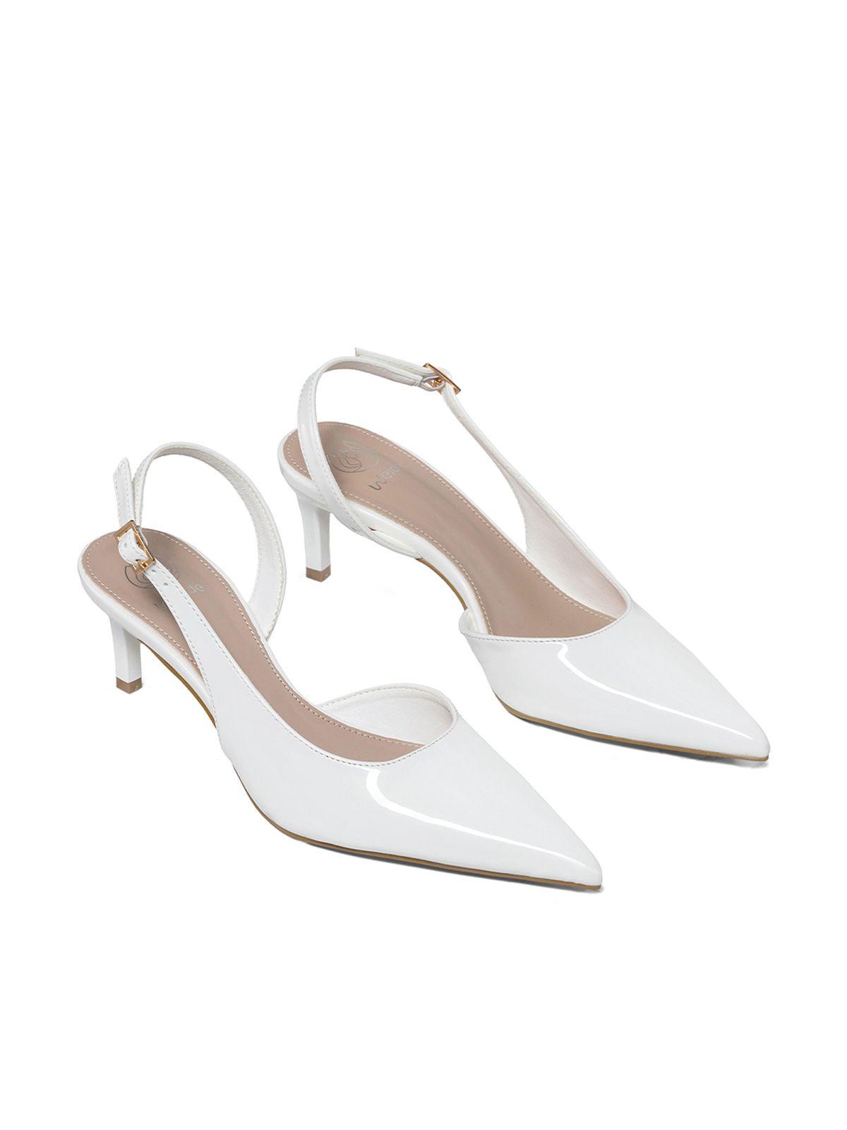Zapatos Taco Casual PU Acharolado Mujer Aguja Weide QIU522-2