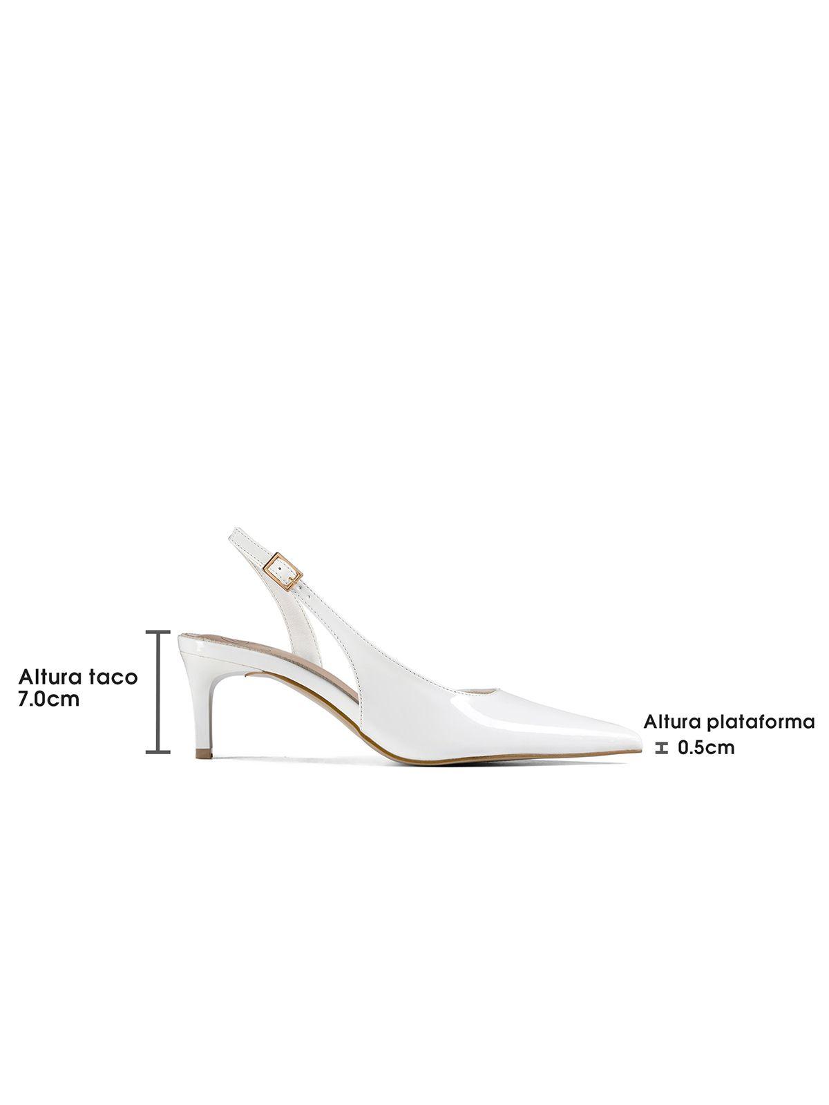Zapatos Taco Casual PU Acharolado Mujer Aguja Weide QIU522-3