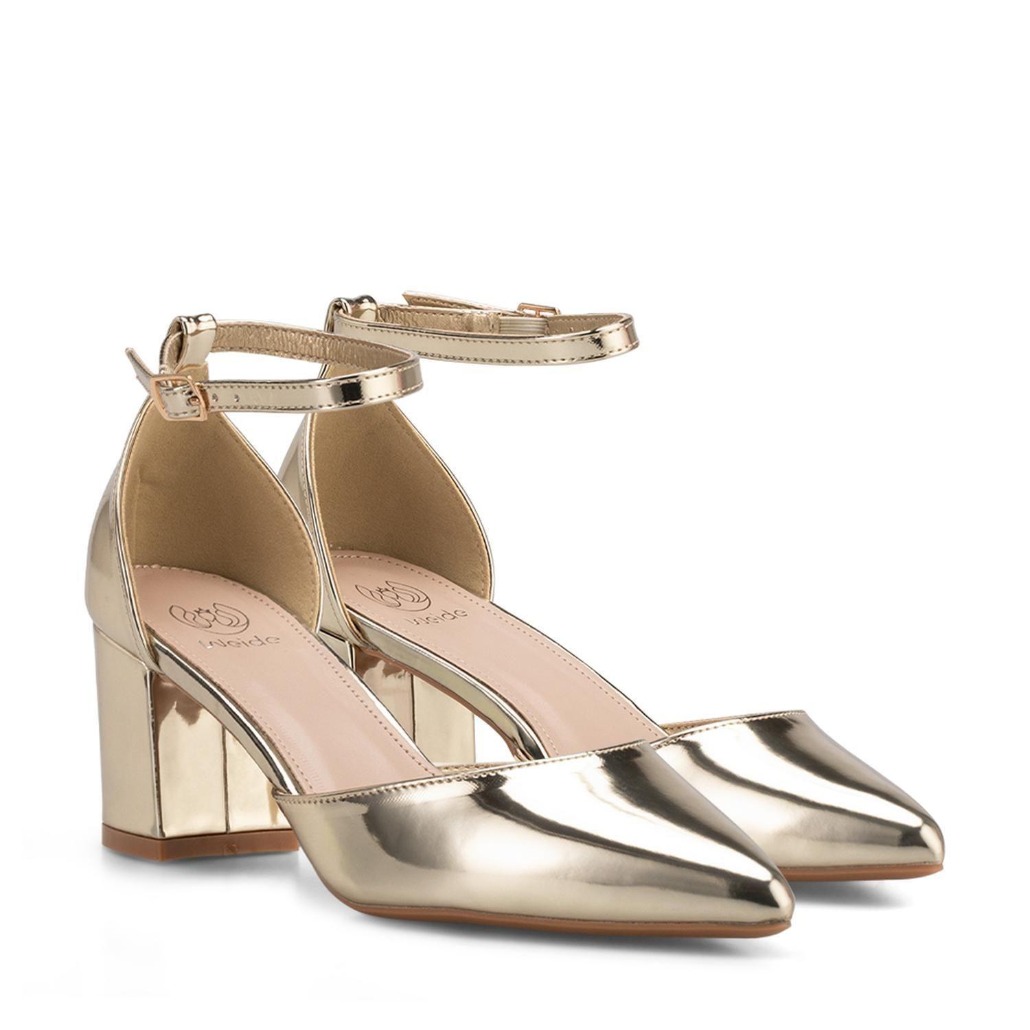 Zapato Clohe Dorado Weide-2