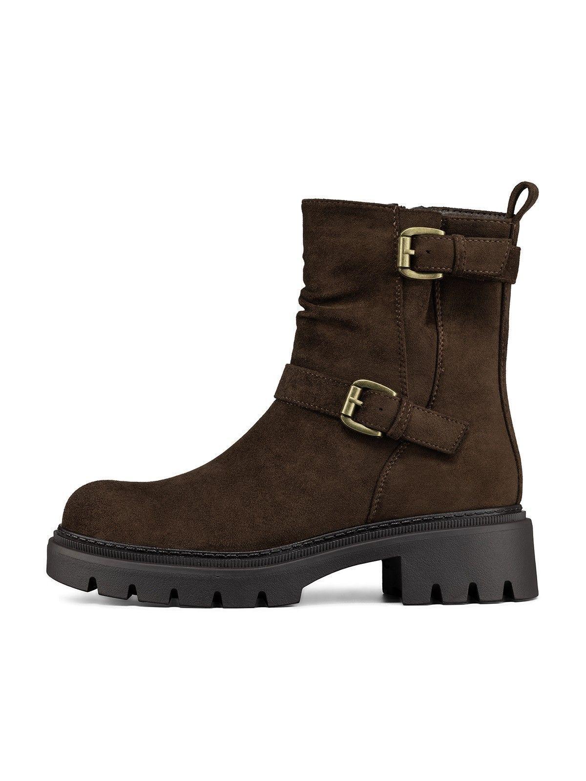 Botín Taco Mujer Casual PU Textil Weide CZY652-4