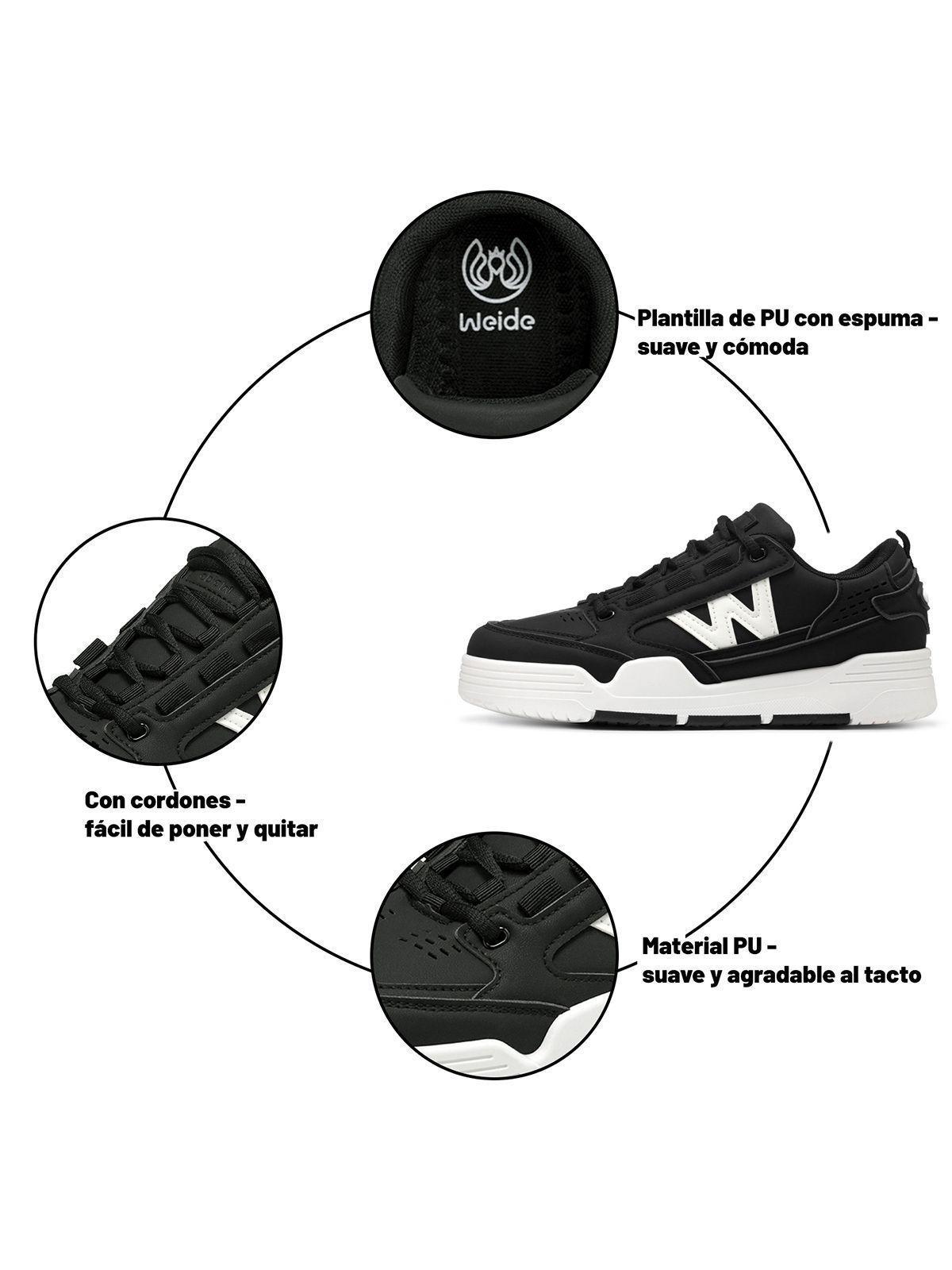 Zapatillas Urbanas Mujer Plataforma PU Weide SS10-8