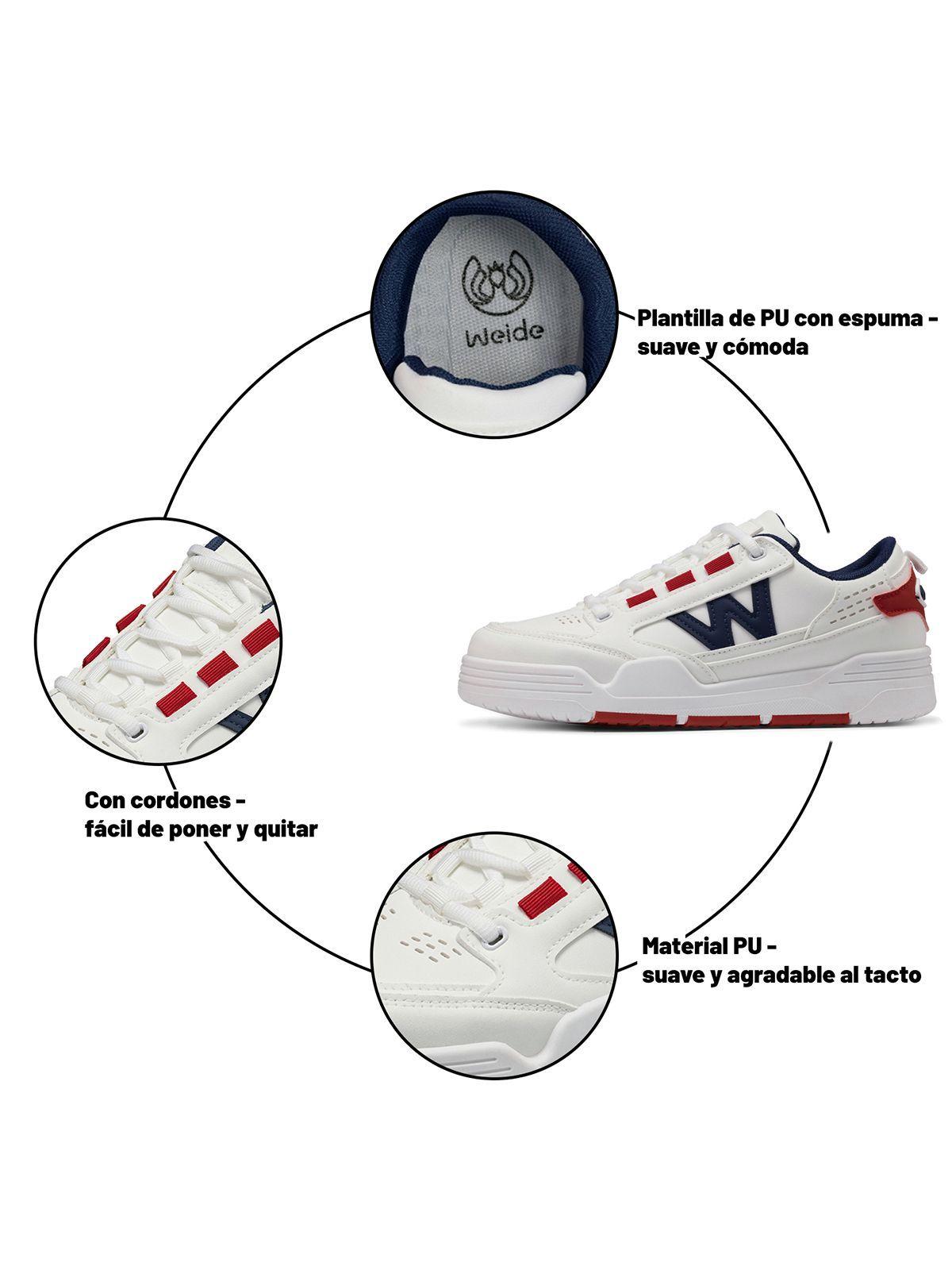 Zapatillas Urbanas Mujer Plataforma PU Weide SS10-8