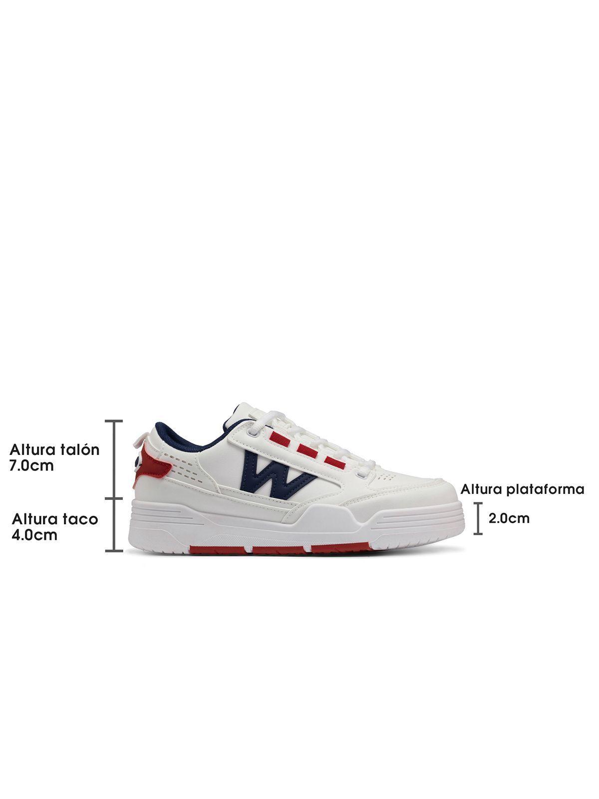 Zapatillas Urbanas Mujer Plataforma PU Weide SS10-6
