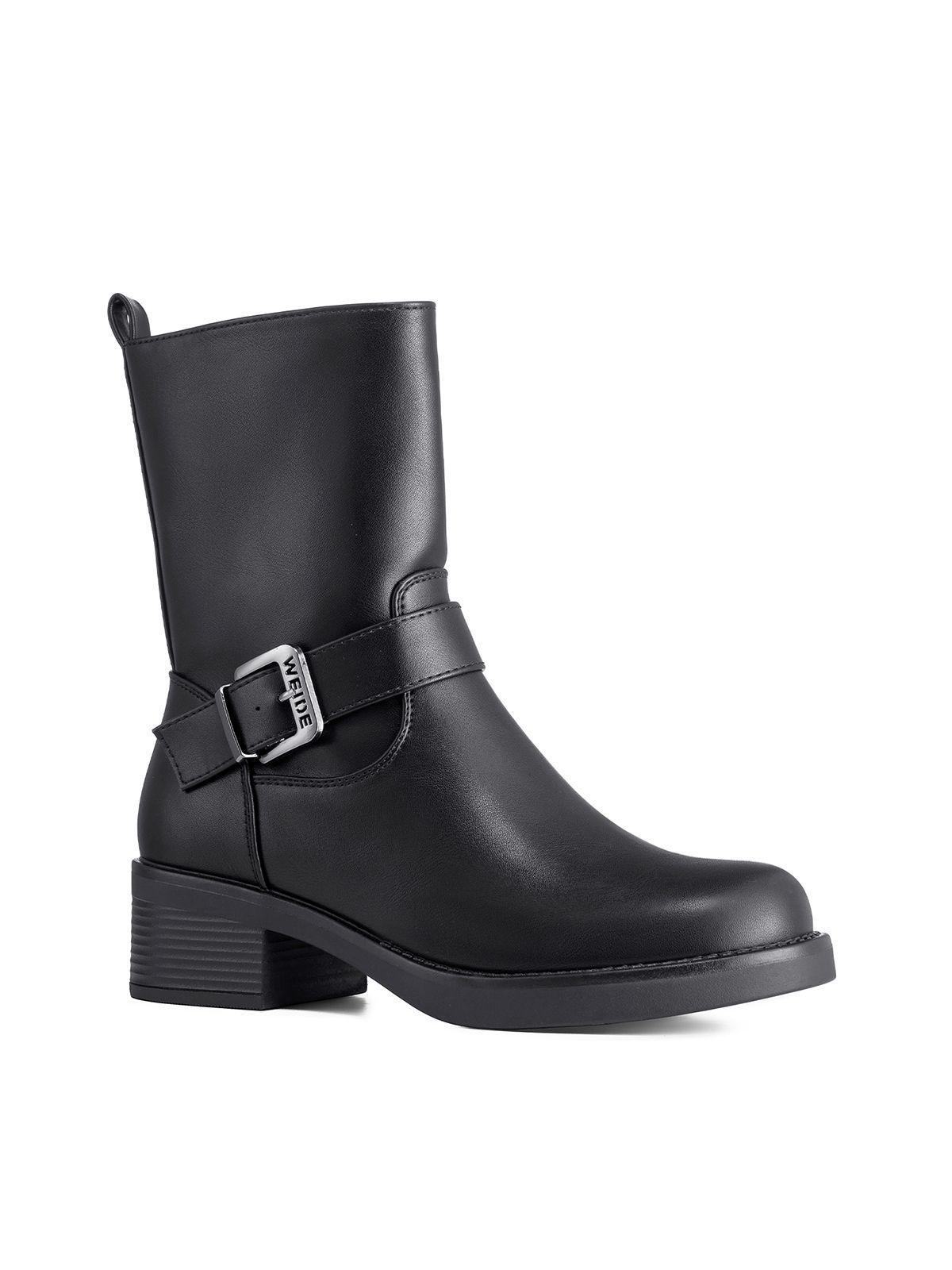 Botín Taco Mujer Casual PU Weide ZS82-5