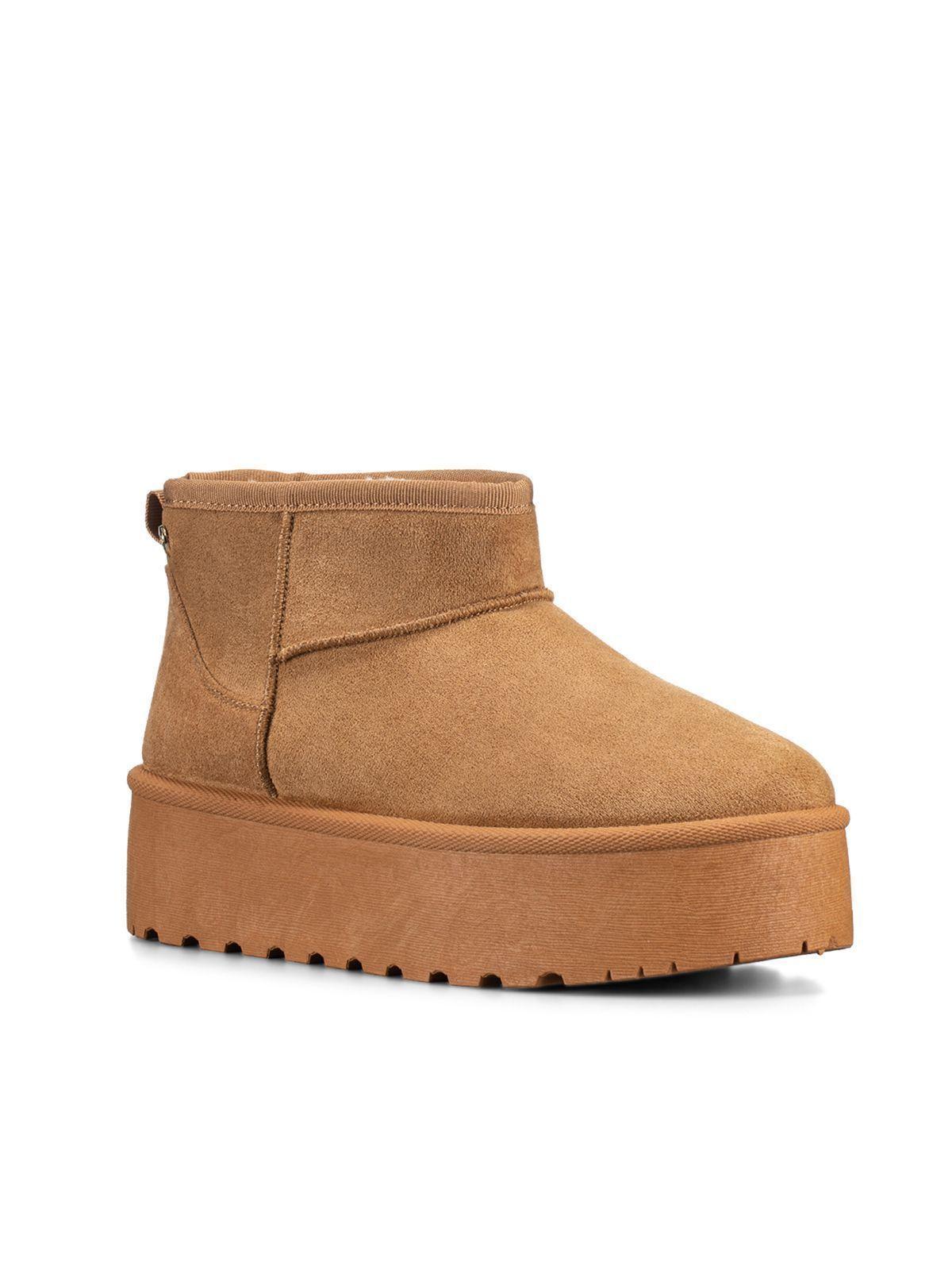 Botin Camel Casual Mujer Weide LT123-4