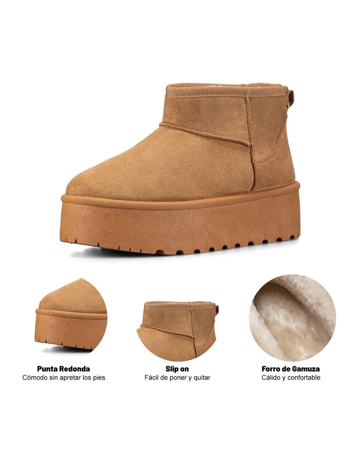 Botin Camel Casual Mujer Weide LT123-7