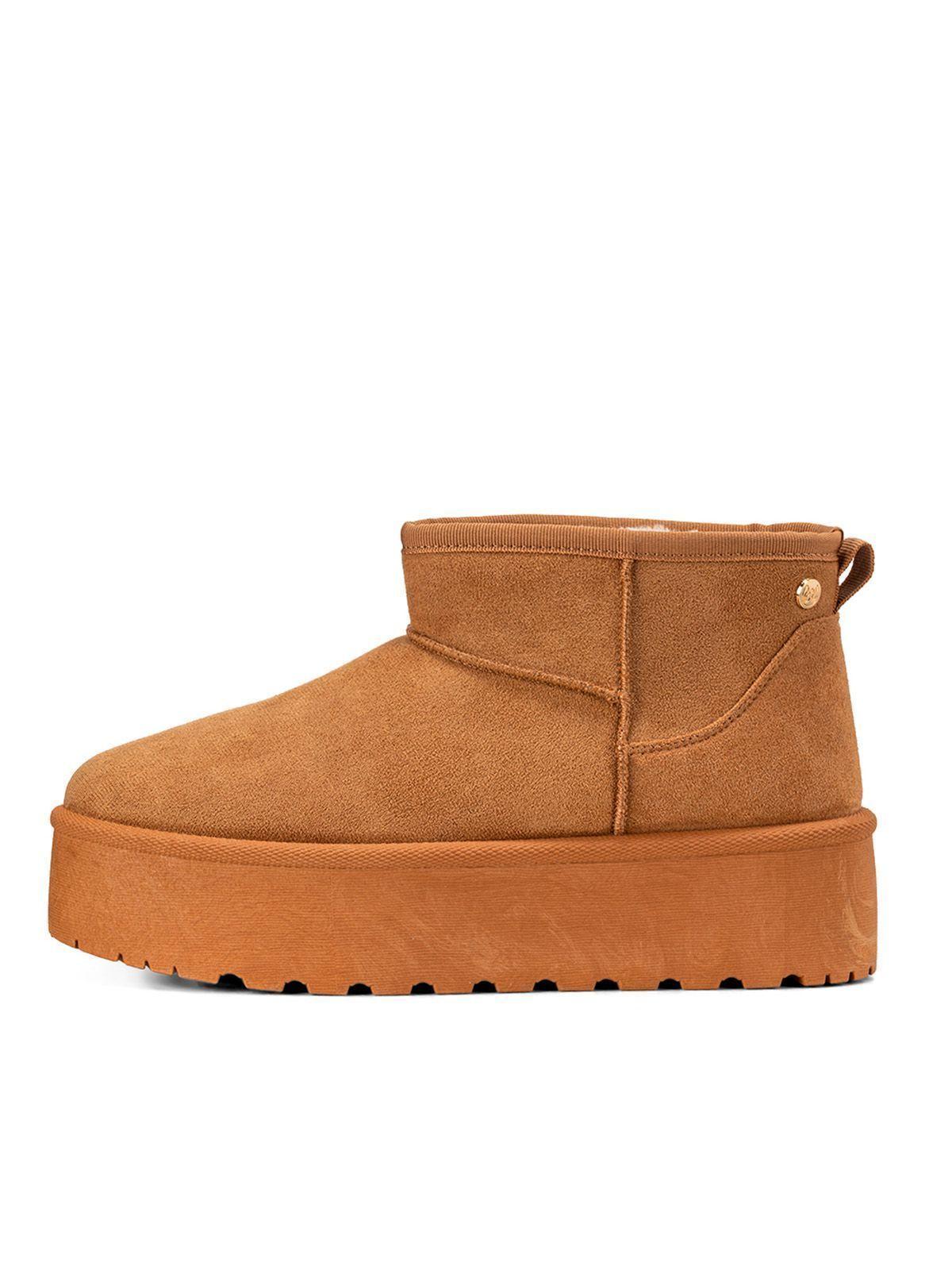 Botin Camel Casual Mujer Weide LT123-3