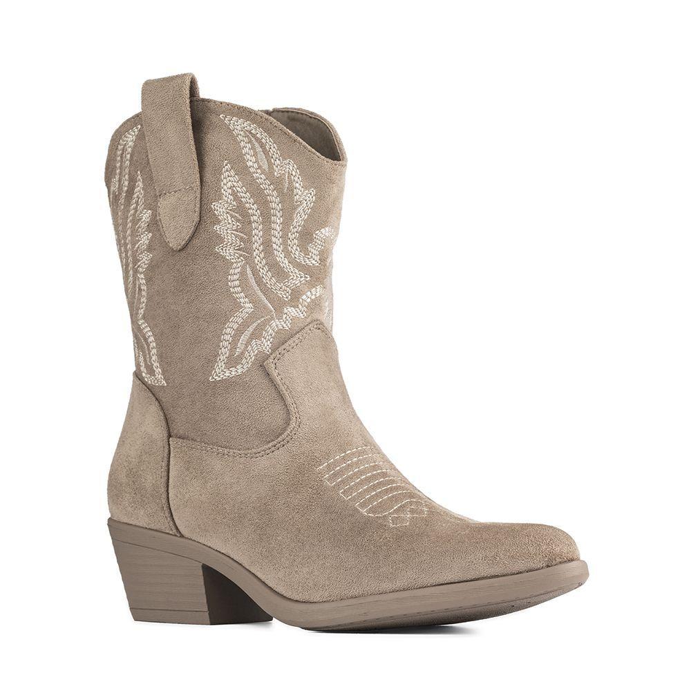 Bota Taco Mujer Estilo Vaquero Weide CZY650-6