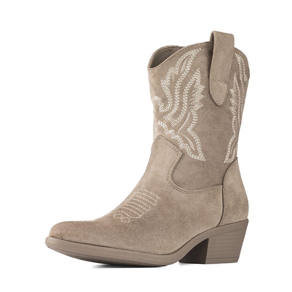 Bota Taco Mujer Estilo Vaquero Weide CZY650-0