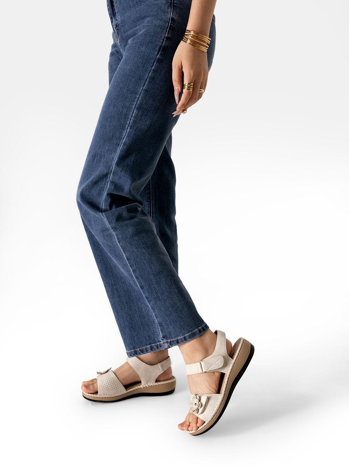 Sandalia Tacon Cuña Casual Soft Mujer Weide JS78-1