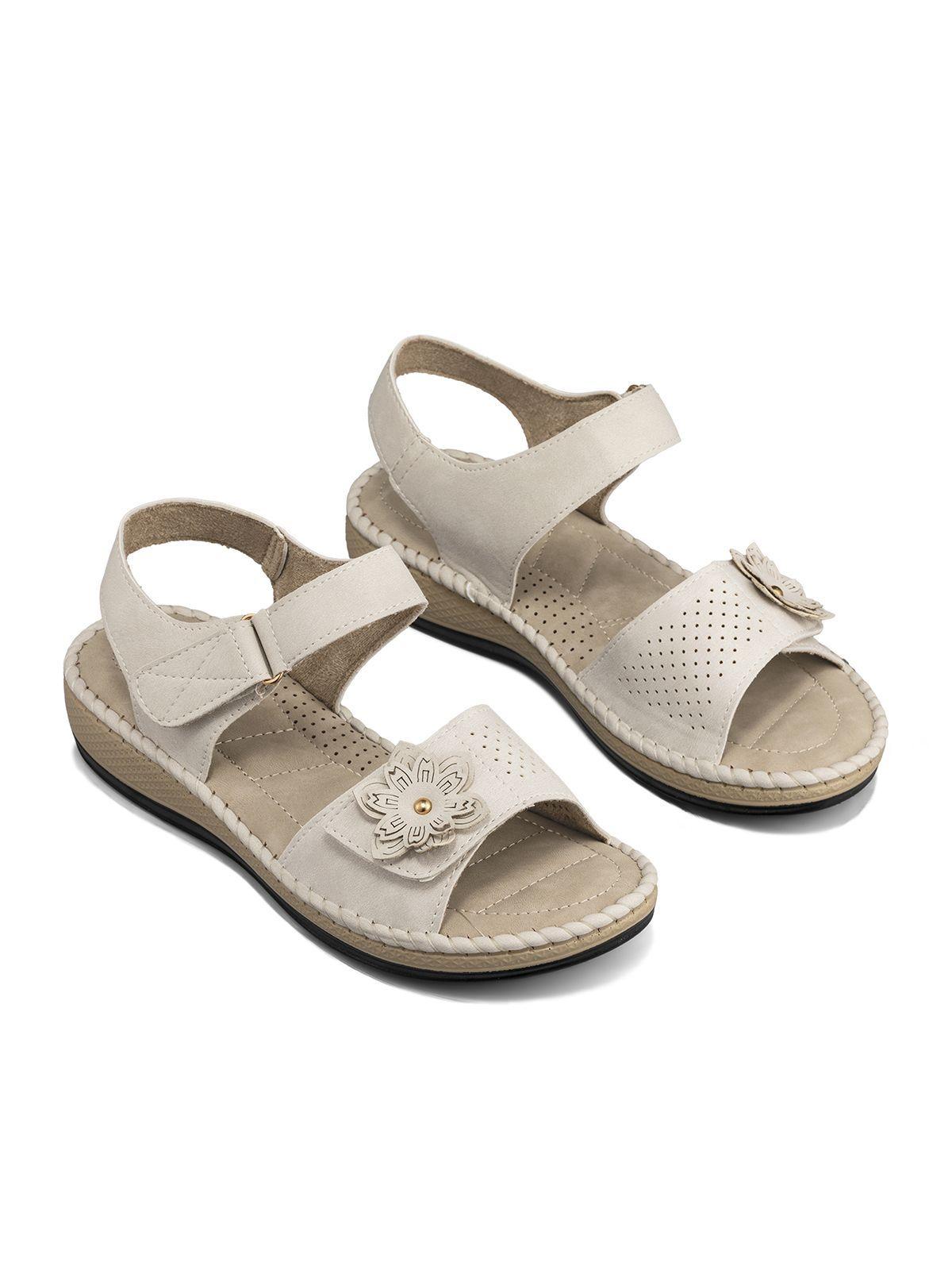 Sandalia Tacon Cuña Casual Soft Mujer Weide JS78-8