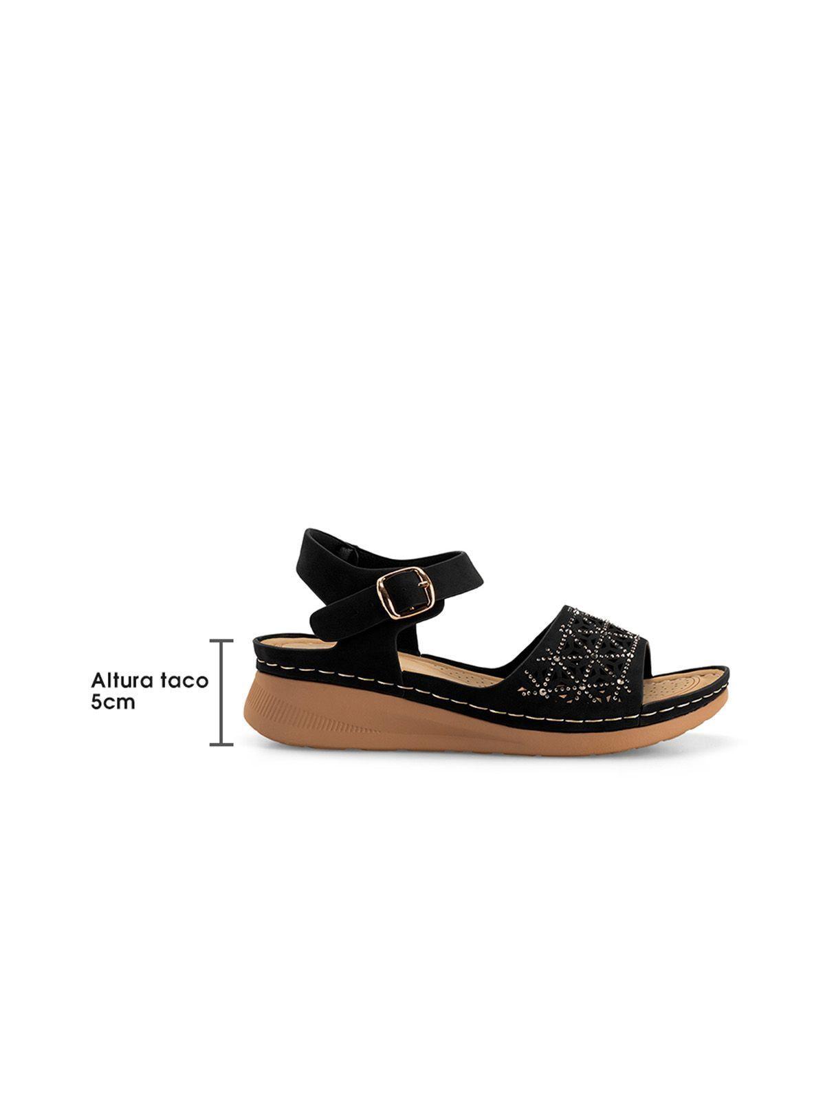 Sandalias Sancha Negro Weide-4
