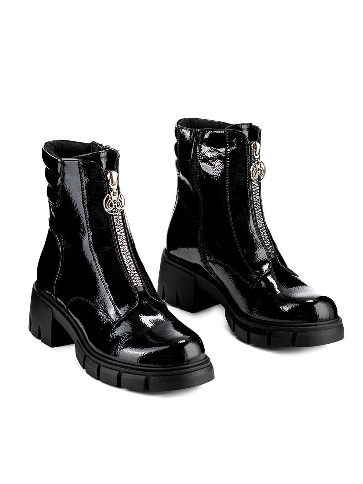 Botin Negro Casual Mujer Weide HX308-4