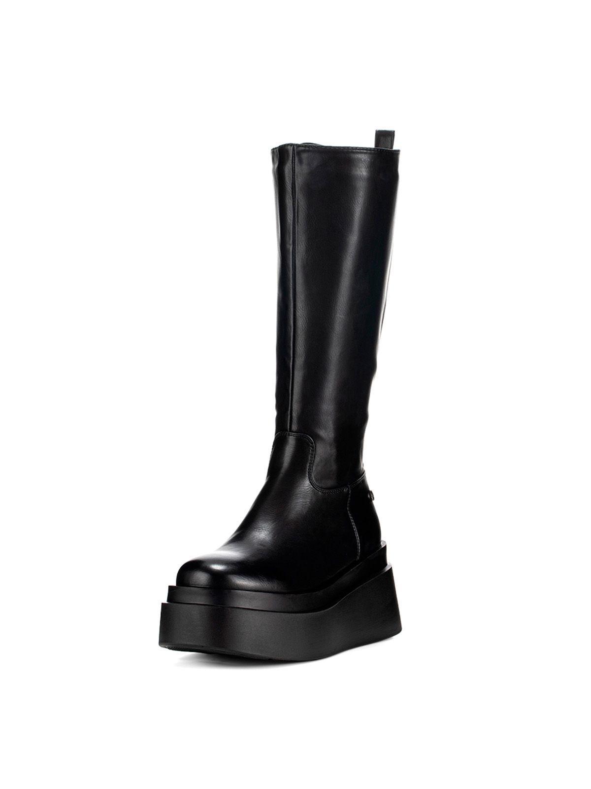 Bota Negro Casual Mujer Weide CZY588-0