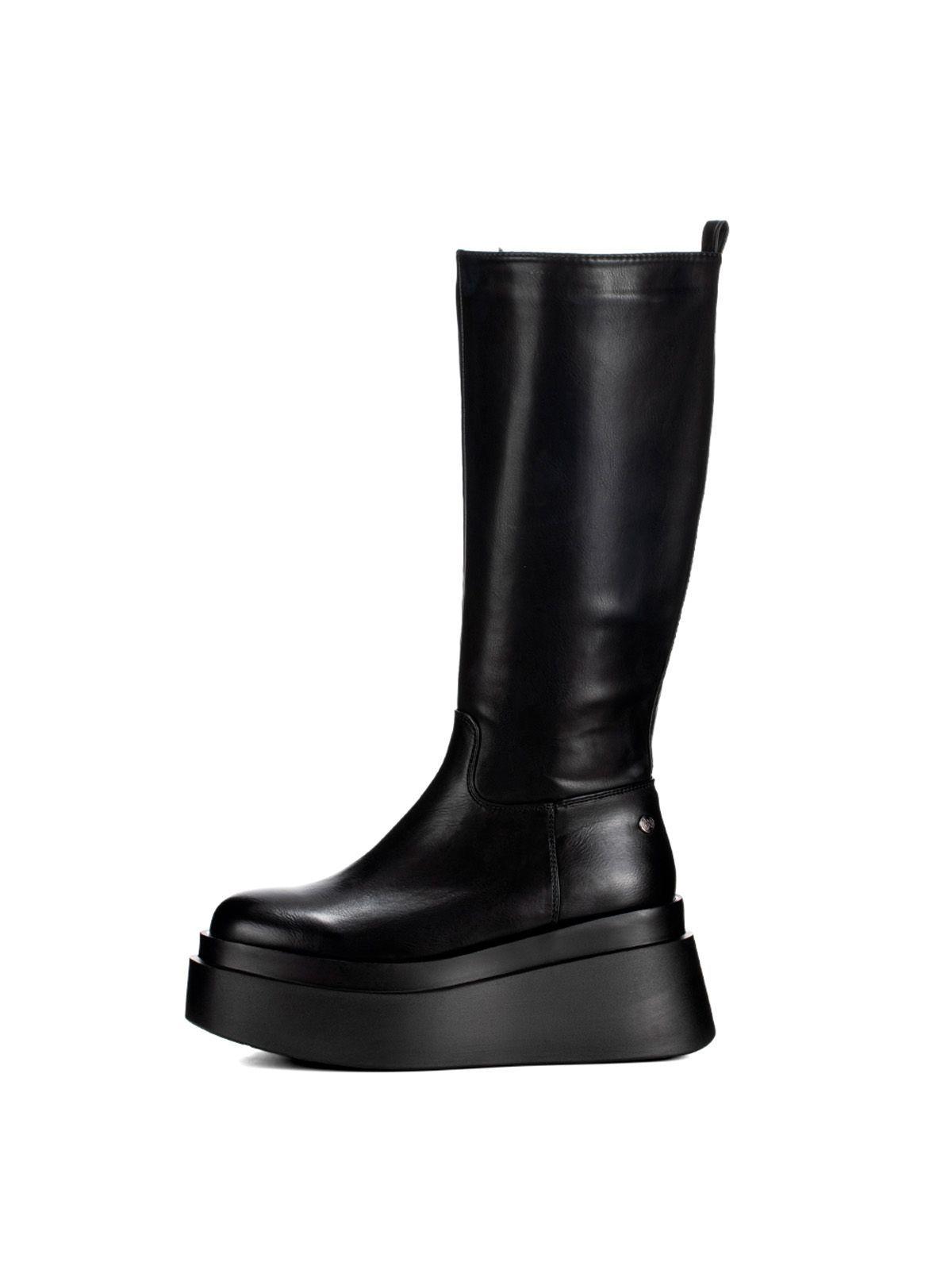 Bota Negro Casual Mujer Weide CZY588-2