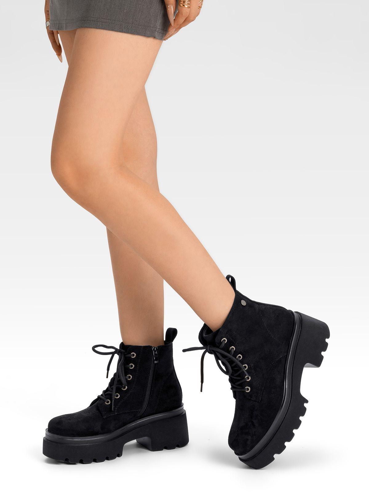 Botín Hyacinth Negro Weide-2