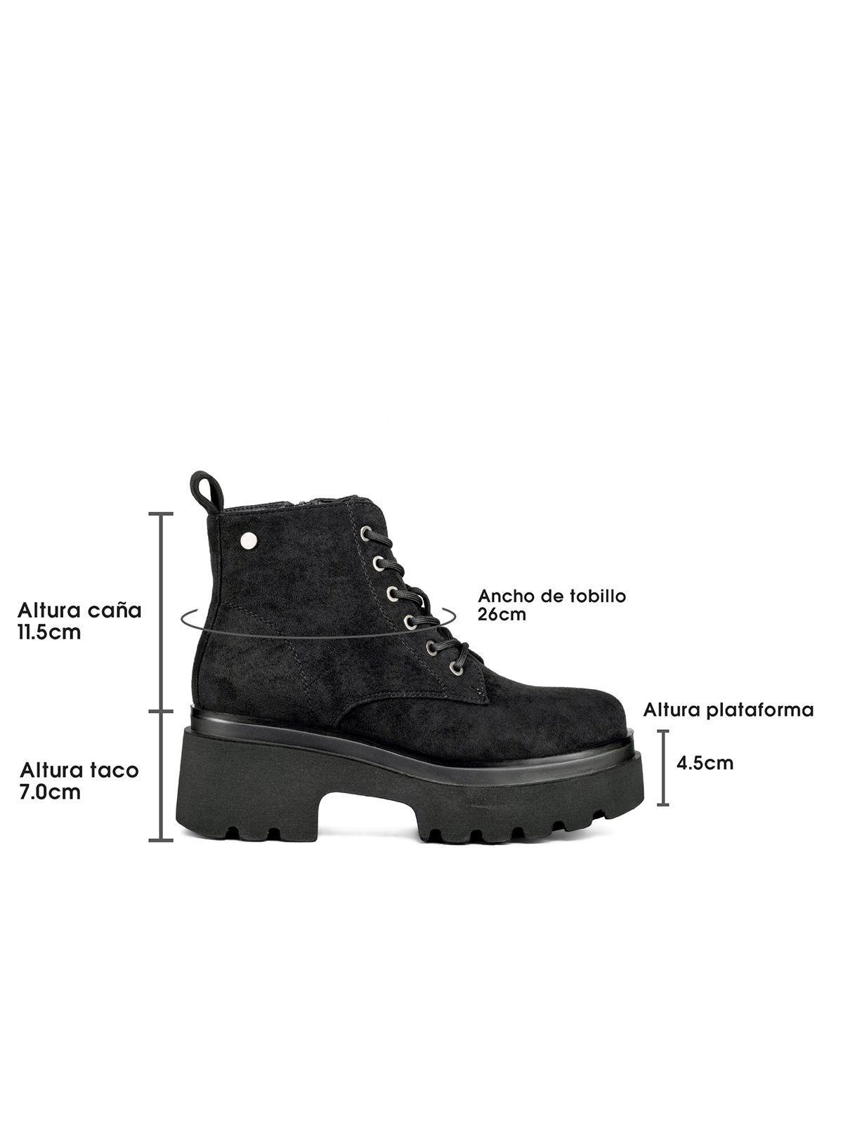 Botín Hyacinth Negro Weide-6