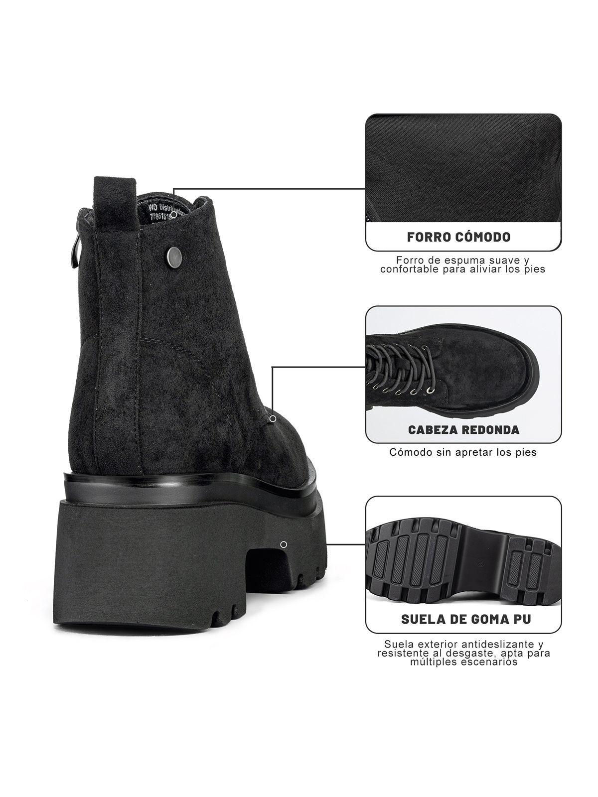 Botín Hyacinth Negro Weide-8