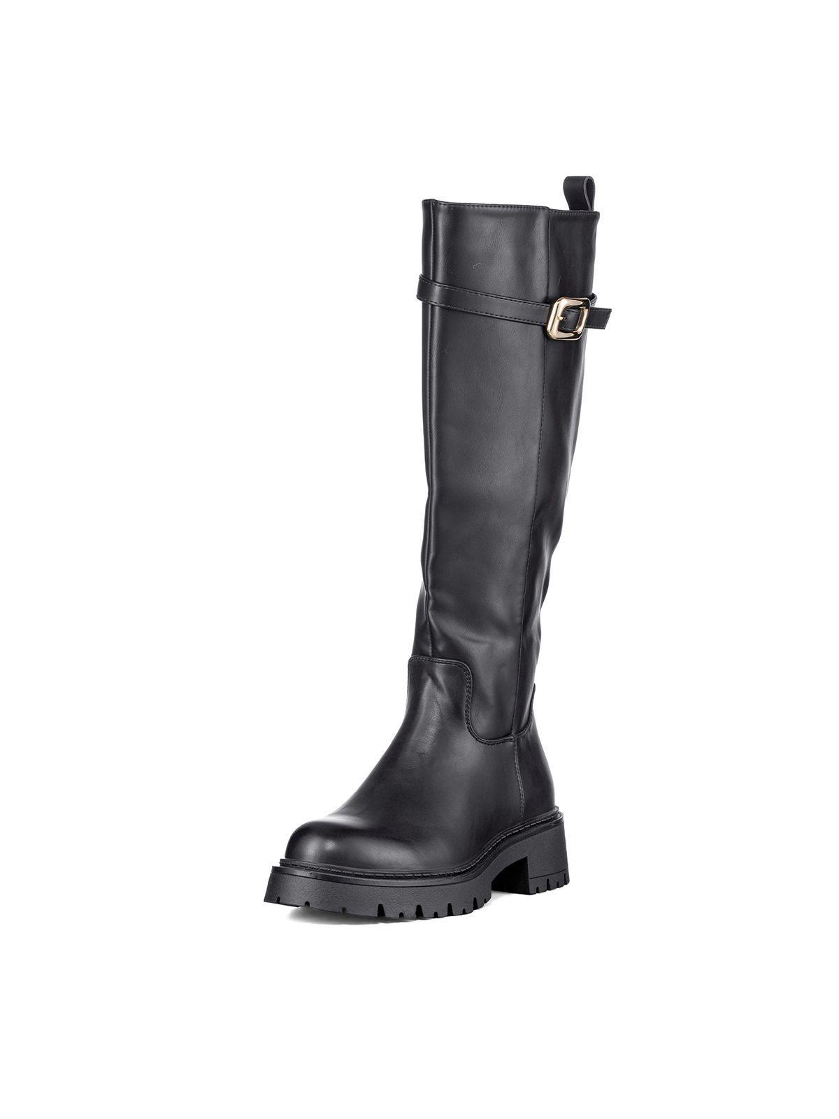 Bota Larga Mujer Eco Cuero Moda Antideslizante Weide CZY617-4