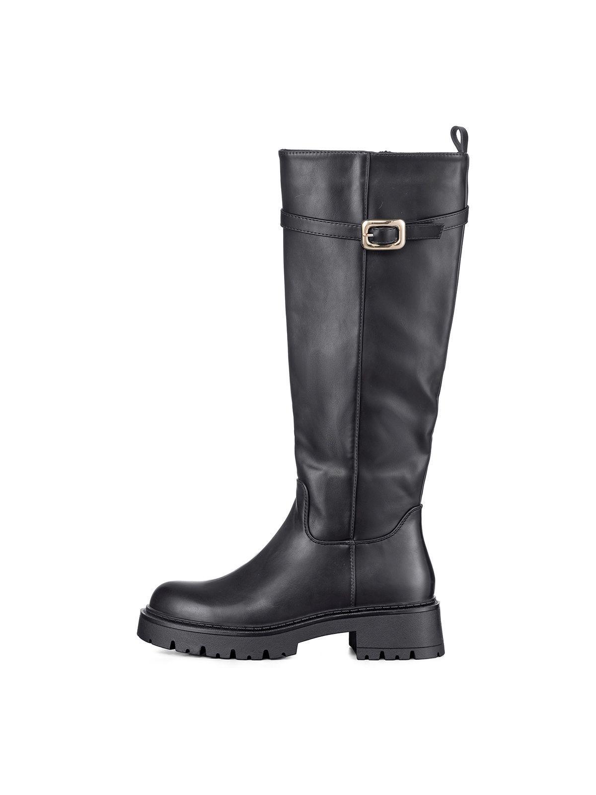Bota Larga Mujer Eco Cuero Moda Antideslizante Weide CZY617-0