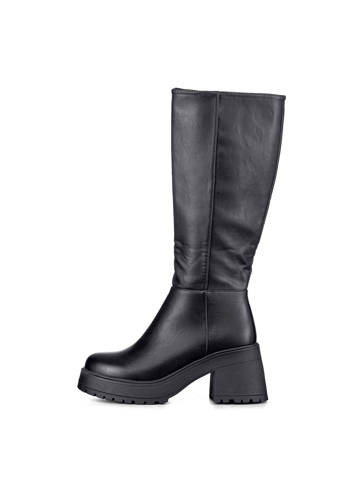 Bota Larga Mujer Tacon Grueso Vintage Elegante Weide CZY602-4