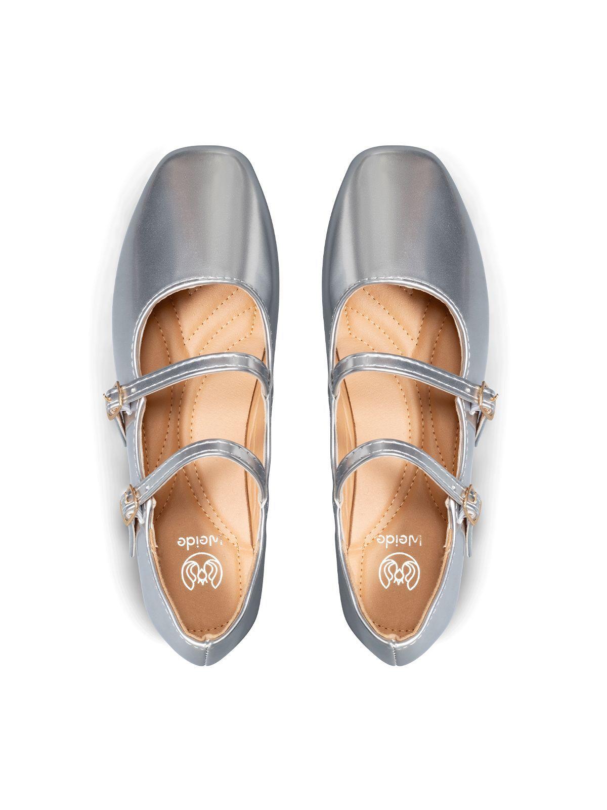 Ballerina Casual Mujer Moda Charol Plano Weide YOU503-5