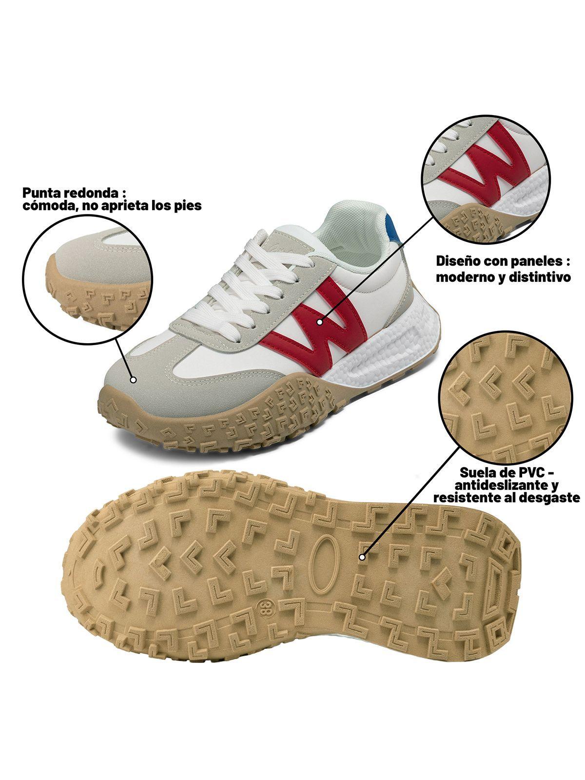 Zapatillas Urbanas Mujer Plataforma PU Weide TFA220-7