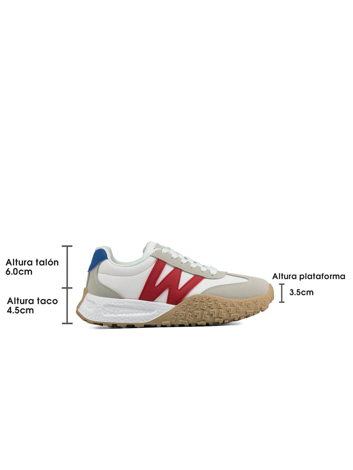 Zapatillas Urbanas Mujer Plataforma PU Weide TFA220-6