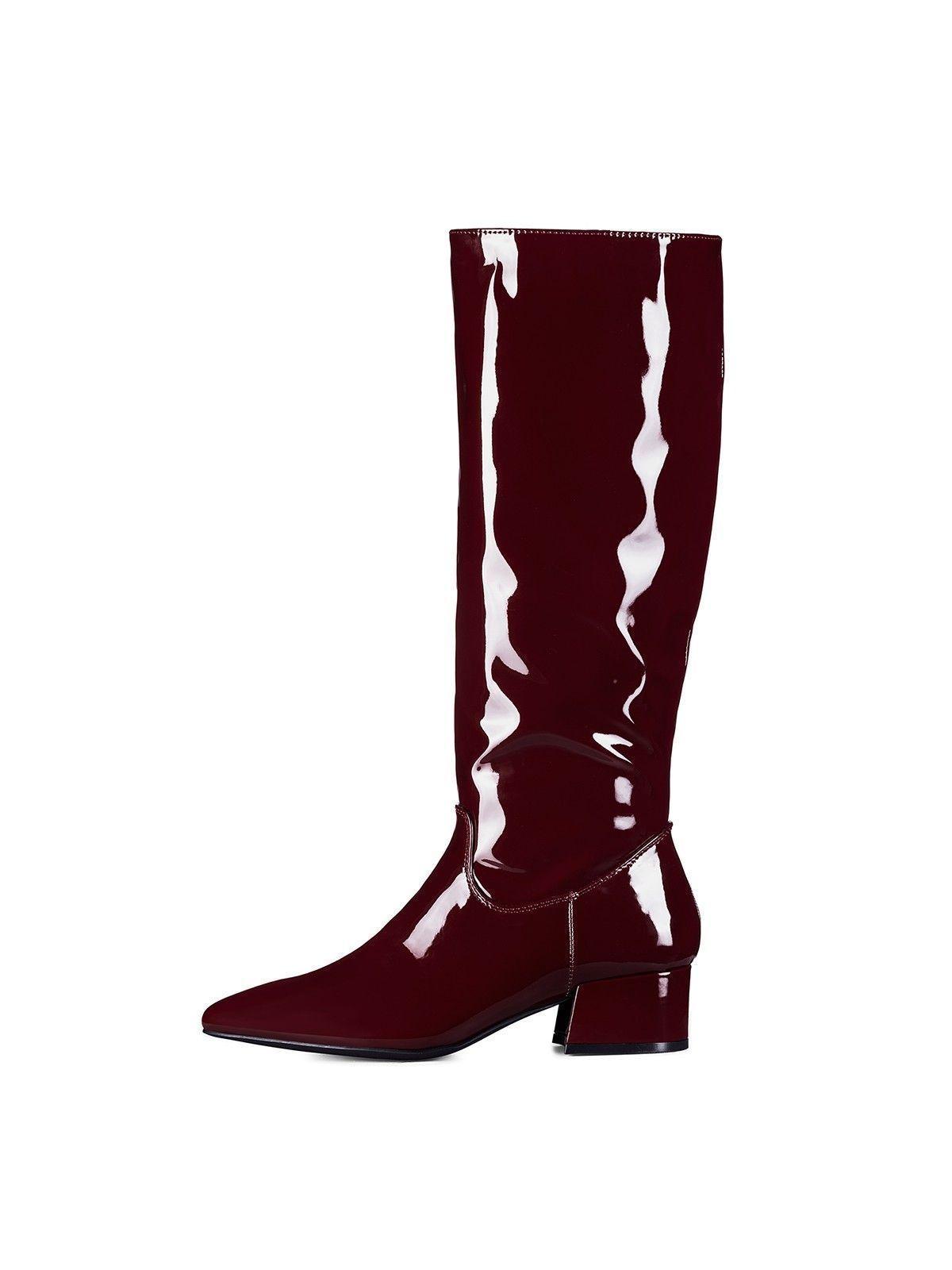 Bota Taco Mujer Casual PU Weide CZY660-4