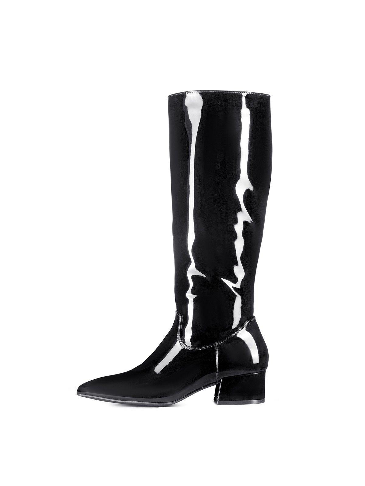 Bota Taco Mujer Casual PU Weide CZY660-4